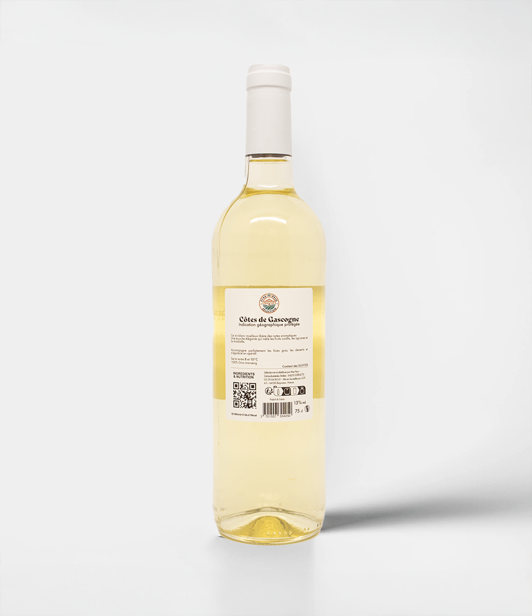 Côte de Gascogne - Vin Blanc Moelleux