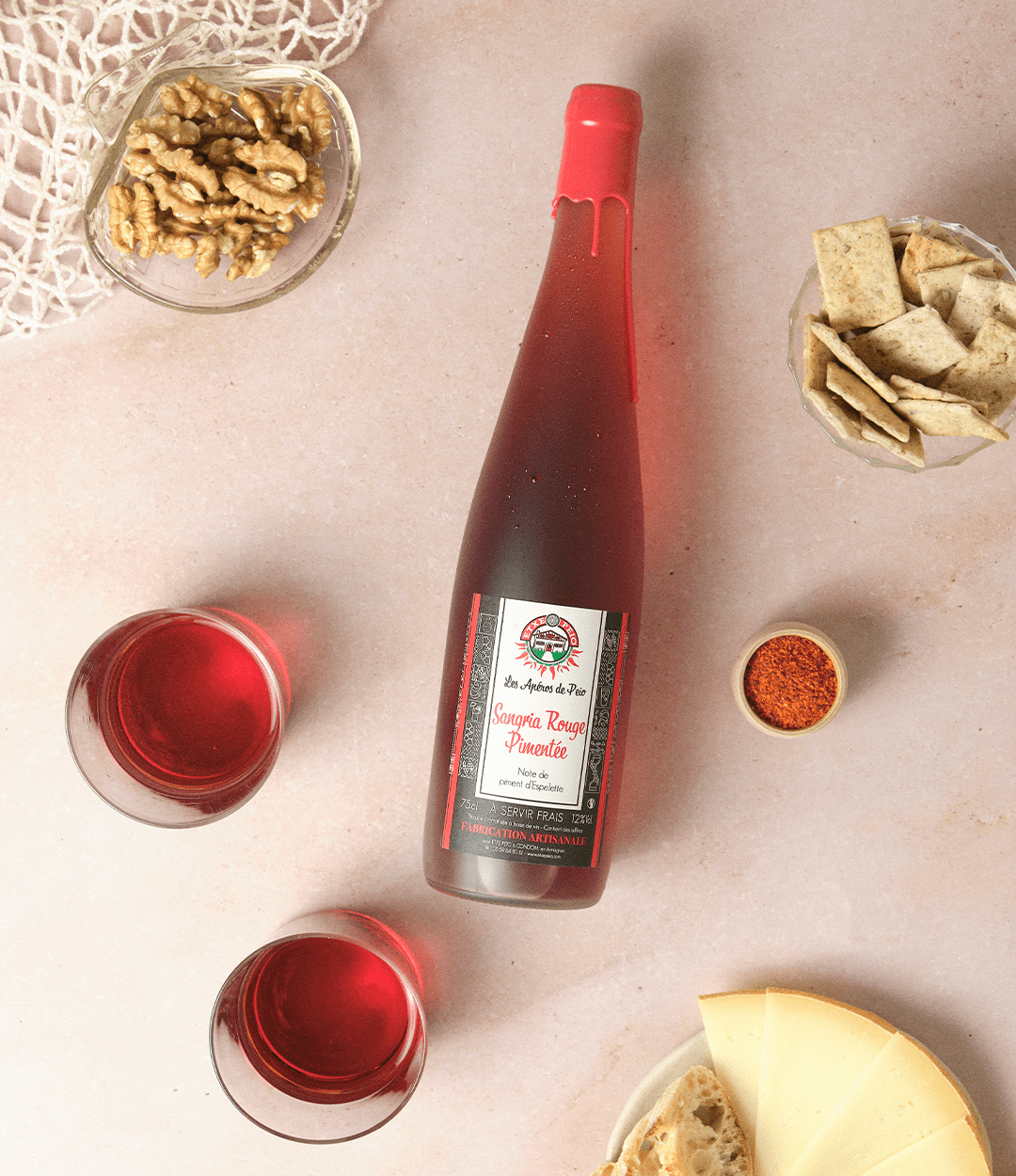 Sangria Rouge & Piment d'Espelette