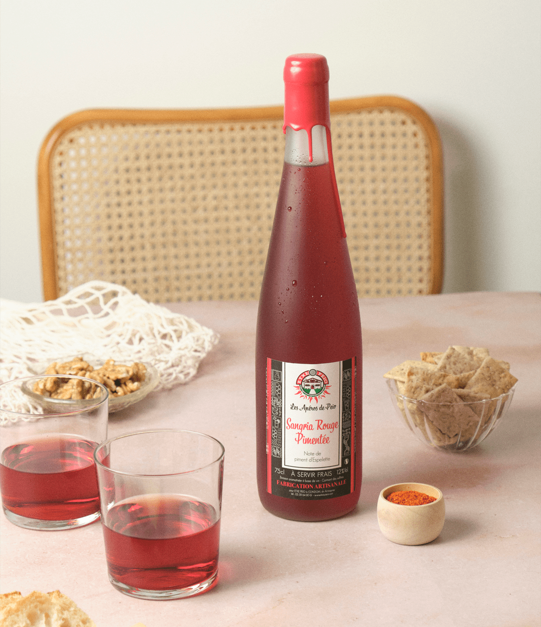 Sangria Rouge & Piment d'Espelette