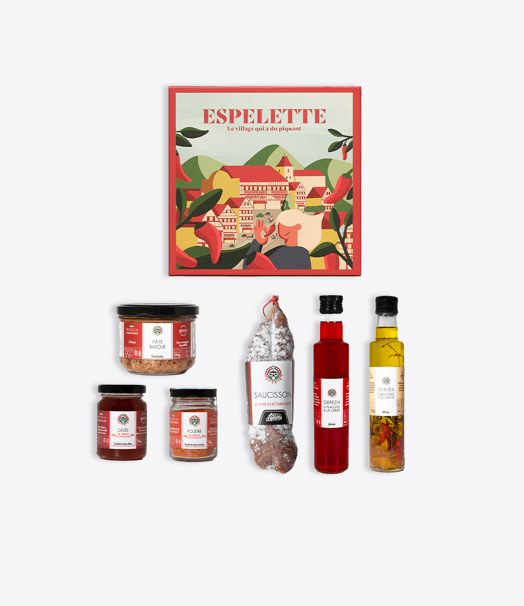 Coffret cadeau gourmand