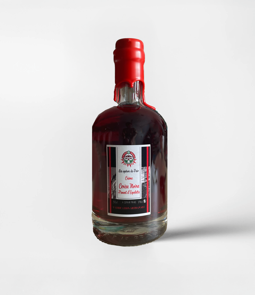 Liqueur de Cerises Noires au Piment d'Espelette