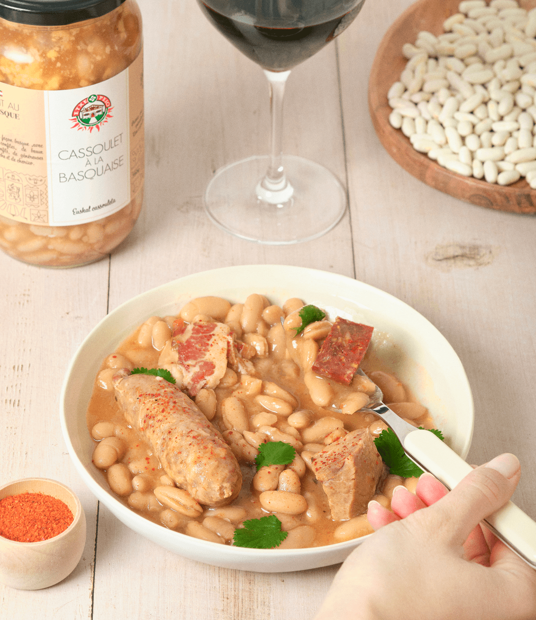 Cassoulet à la Basquaise