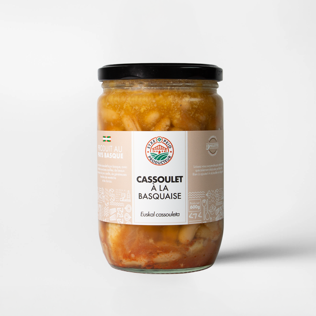 Cassoulet la Basquaise Etxe Peio Cassoulet la Basquaise Etxe Peio