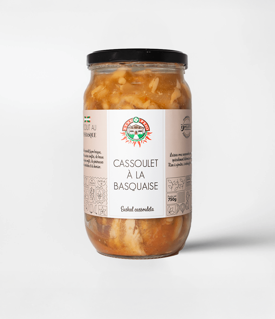 Cassoulet à la Basquaise 750g