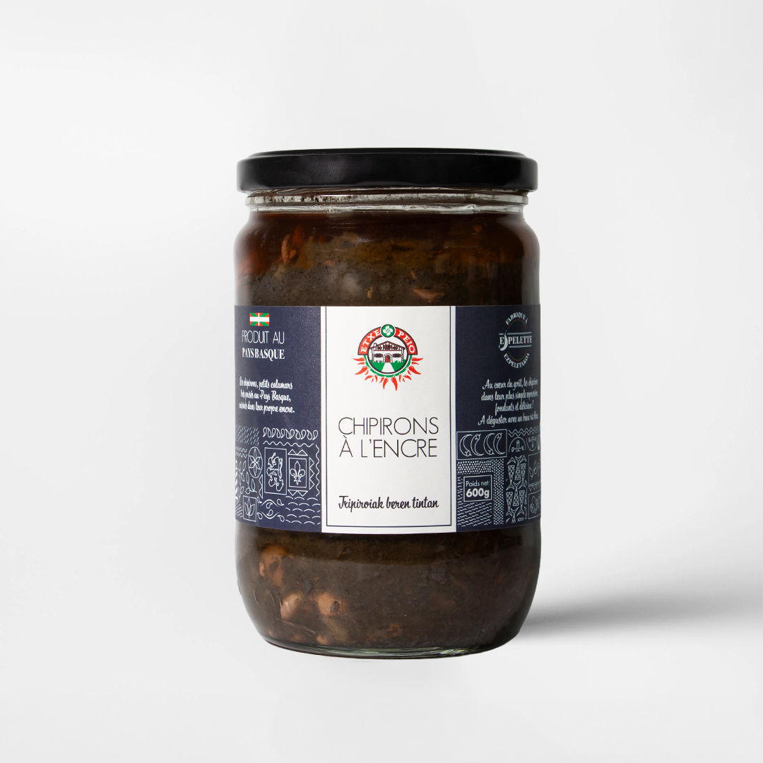 Chipirons à l'encre 600g