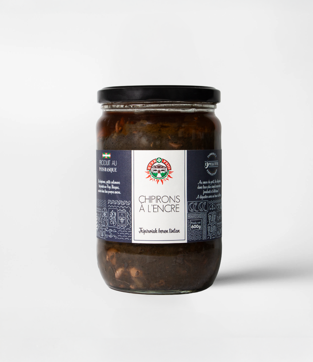 Chipirons à l'encre 600g