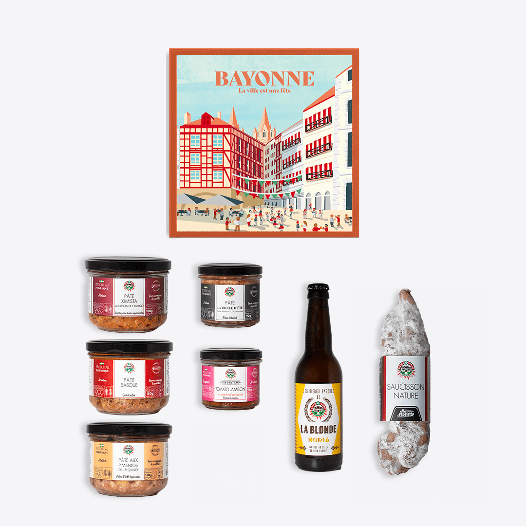 coffret gourmand bayonne produits basque