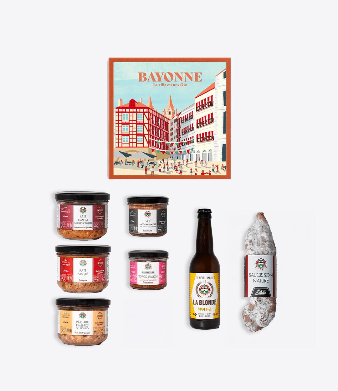 coffret gourmand bayonne produits basque