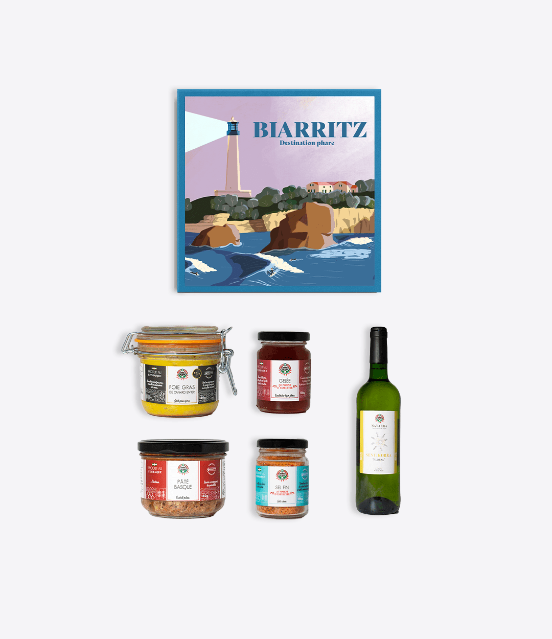 Coffret Voyage - Biarritz, Destination Phare