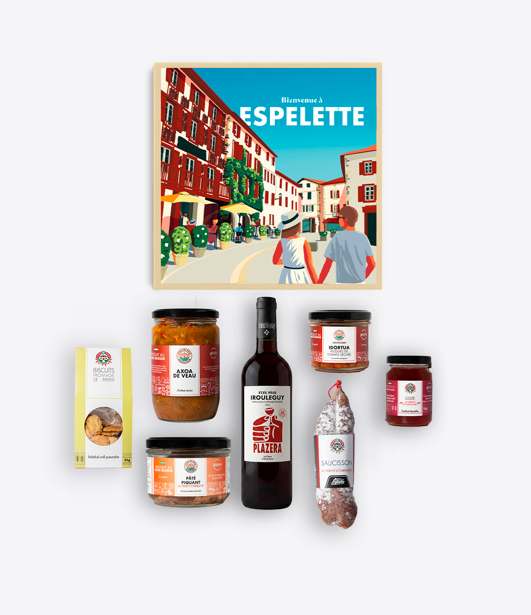 Coffret gourmand "Bienvenue à Espelette"