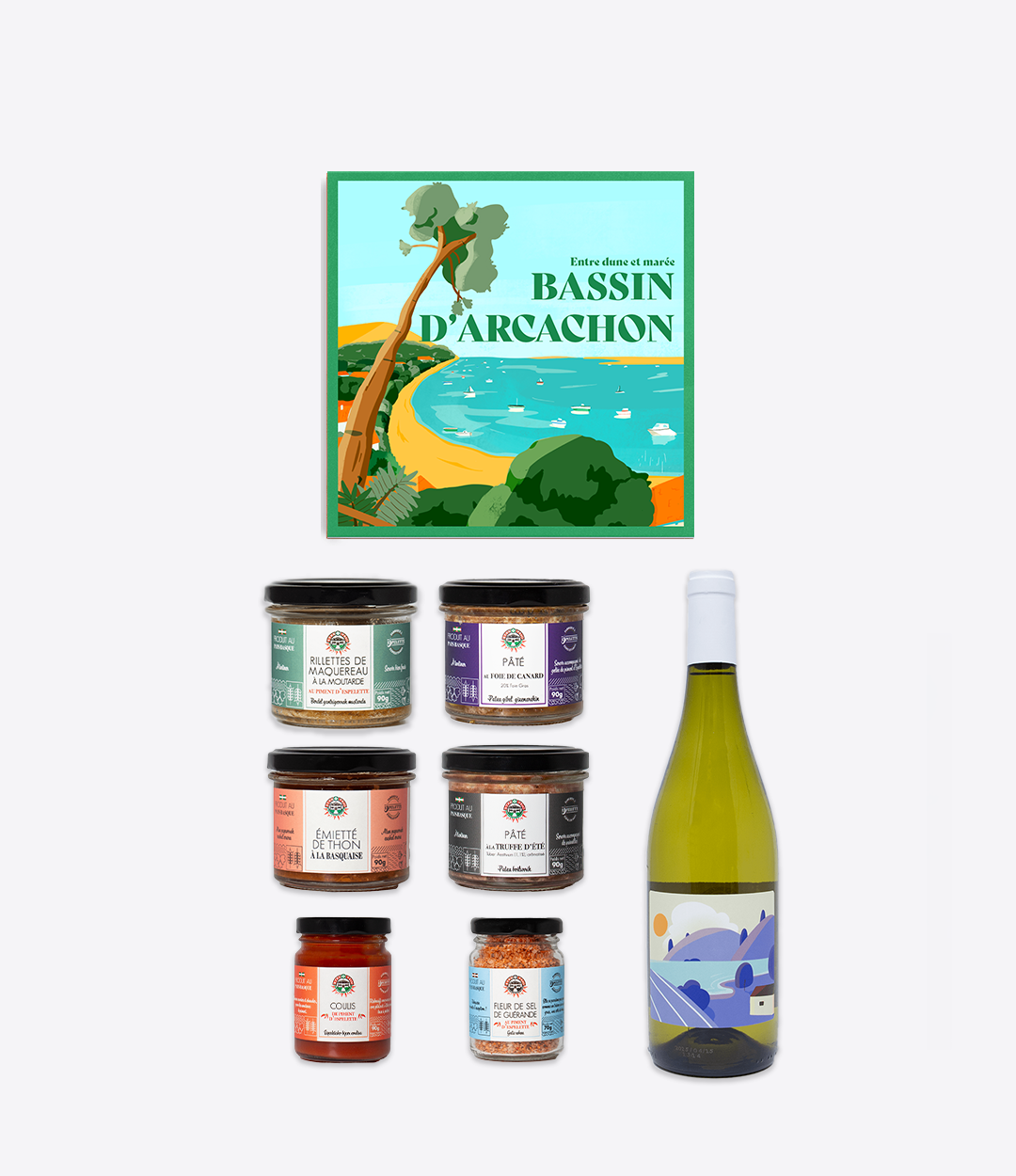 Coffret Voyage - Arcachon, entre dune et marée