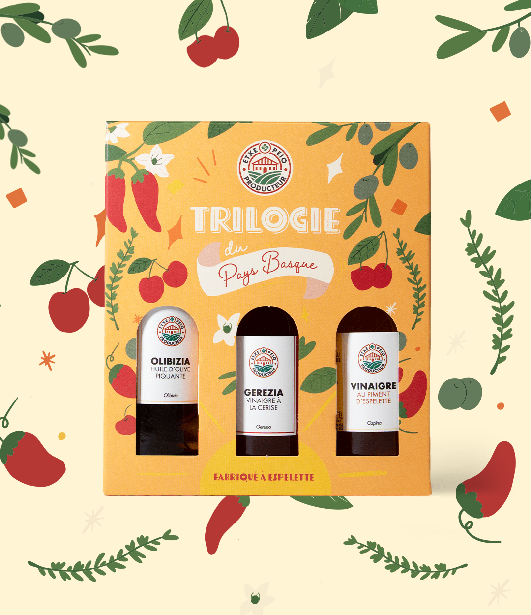 Coffret Trilogie du Pays Basque