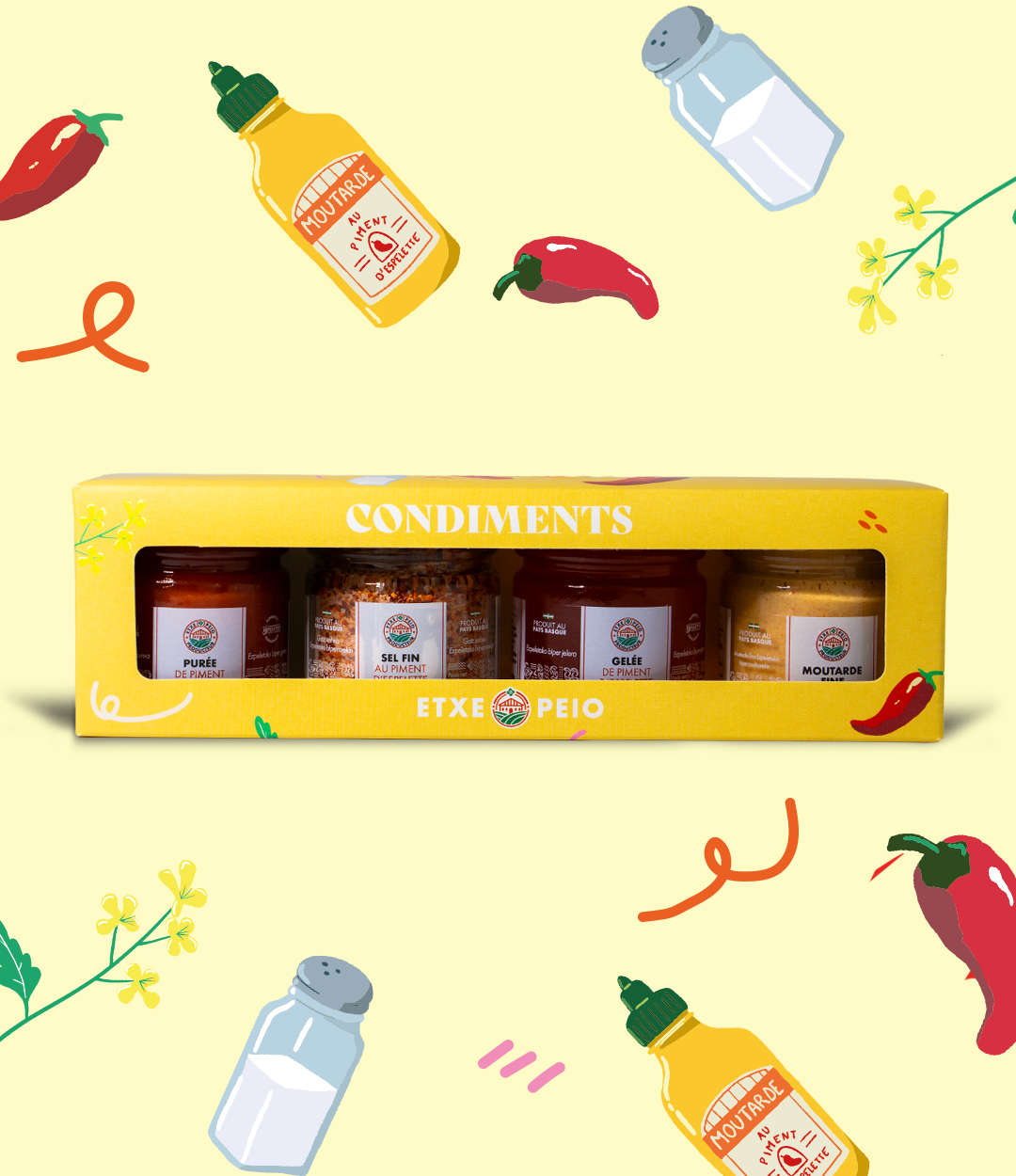 Petit coffret Condiments