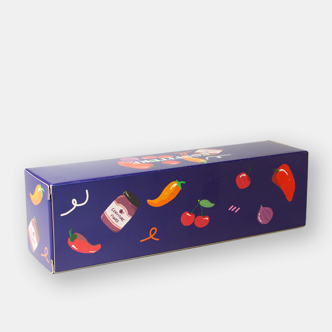 Assortiment de 4 confitures - Coffret