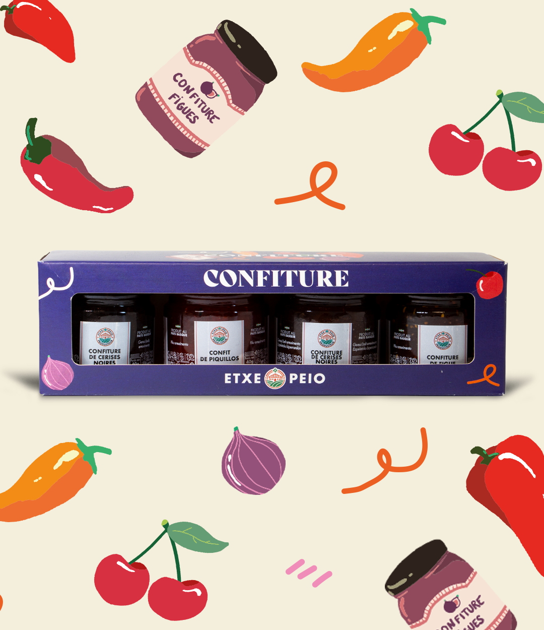 Petit coffret Confitures
