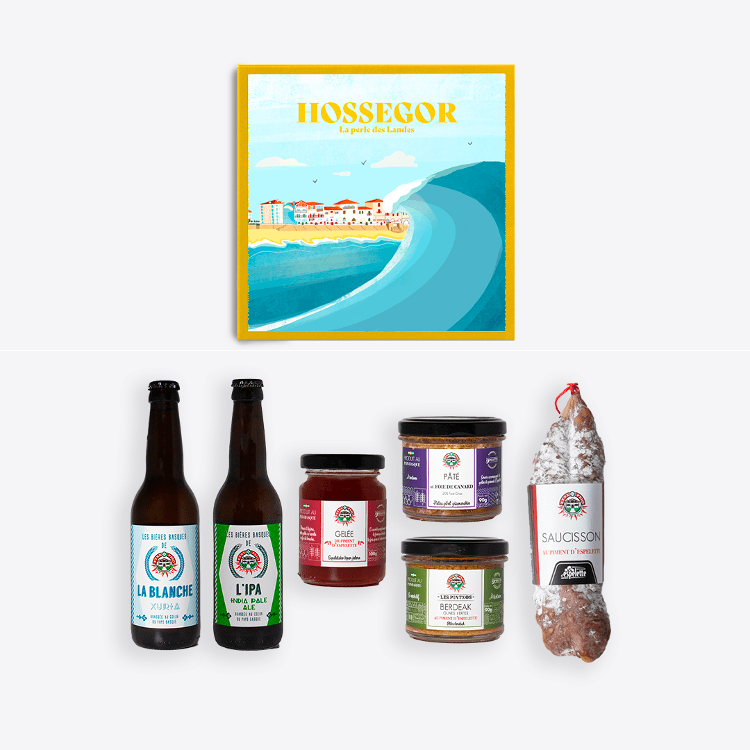 Coffret gourmand hossegor