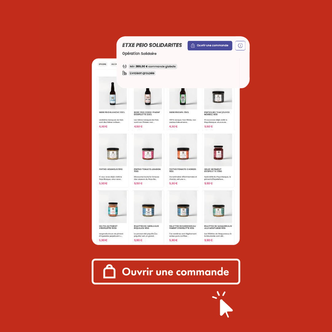 commande groupé ecole association