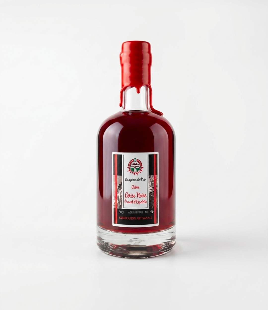 Creme de cerise noire piment espelette apéritif etxe peio