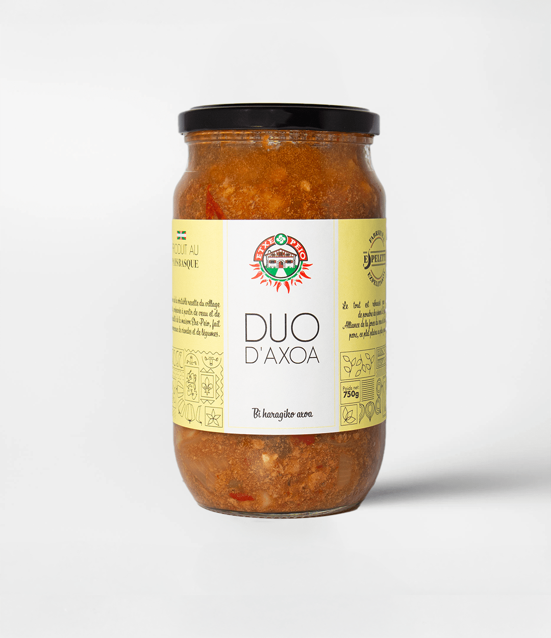 Duo d'Axoa (veau & Porc) au Piment d'Espelette