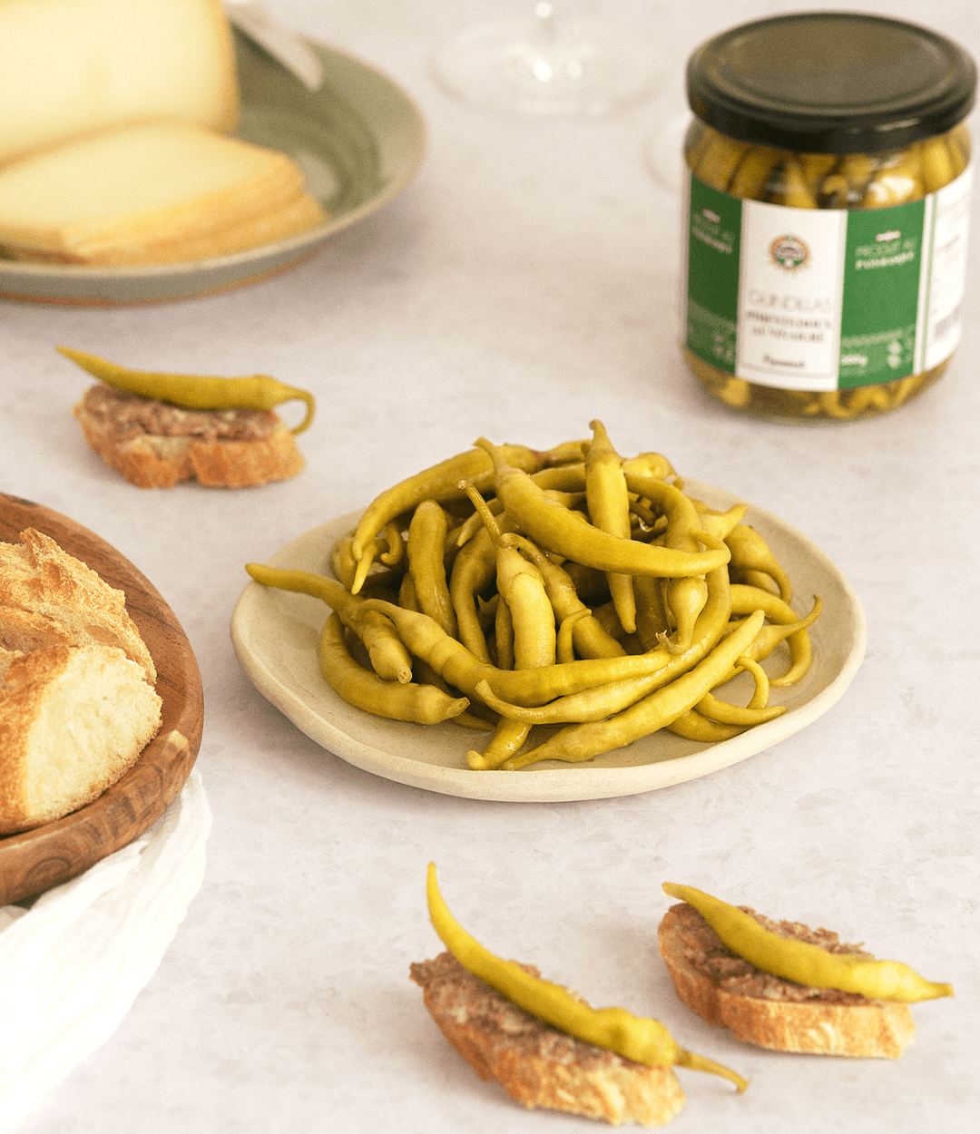 Piment Doux au Vinaigre - Guindillas