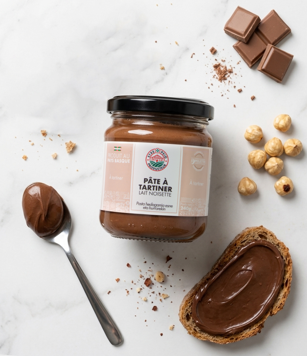 Pâte à tartiner - Lait Noisette