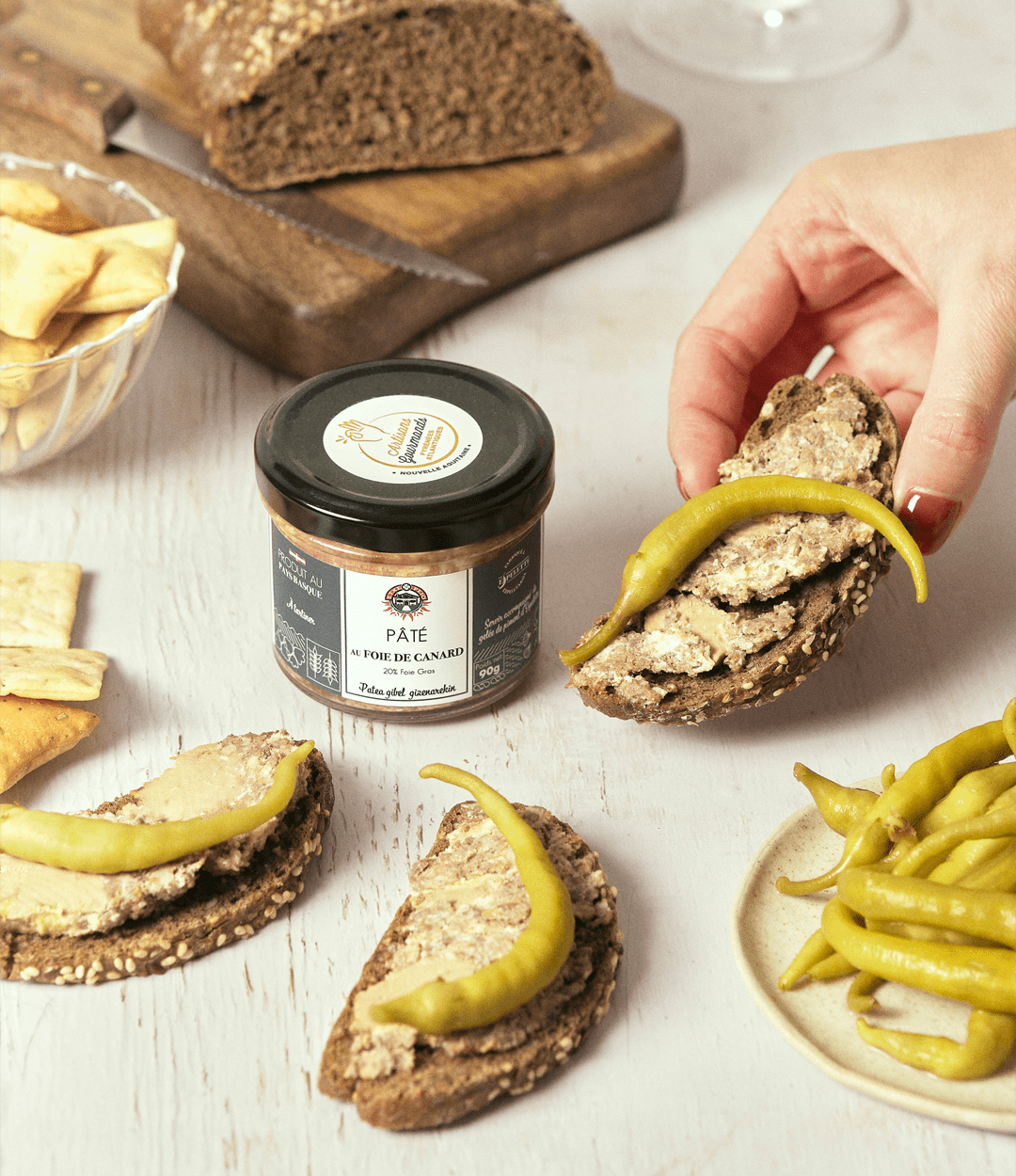 Pâté au Foie Gras de Canard
