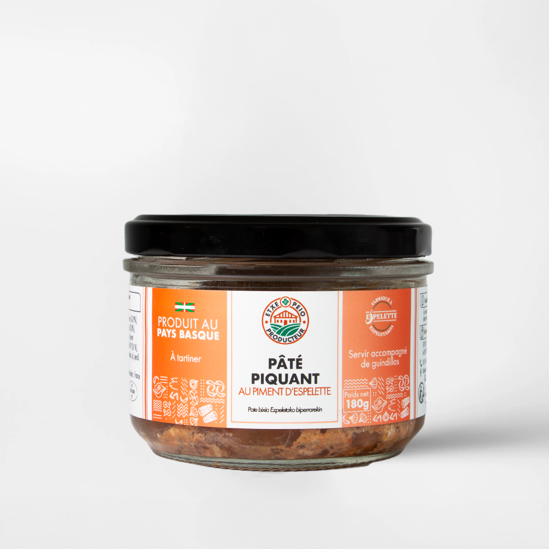 Pâté Piquant au Piment d'Espelette AOP