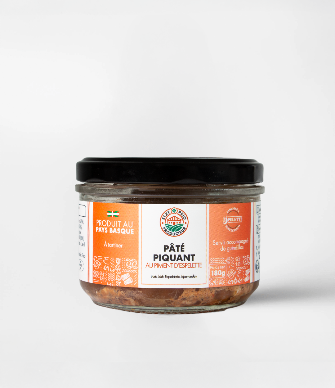 Pâté Piquant au Piment d'Espelette AOP