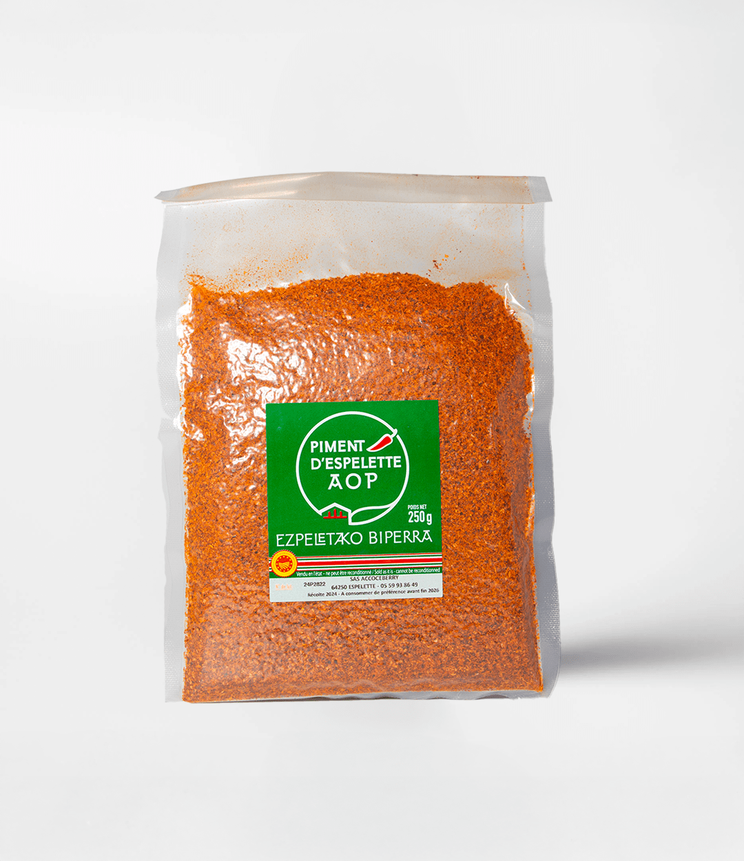 Poudre de Piment d'Espelette 250g